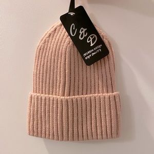 Little kids pink beanie